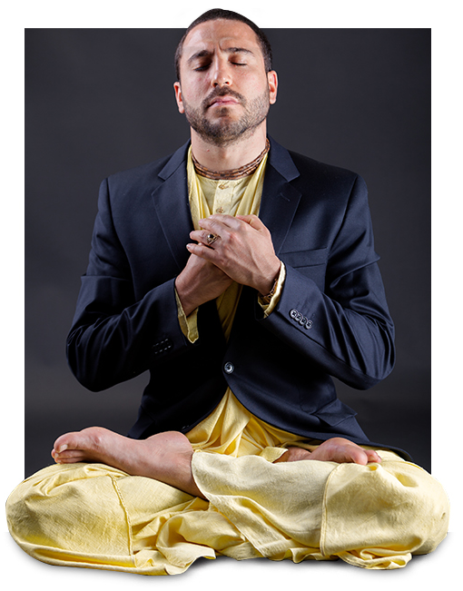Vishnu Swami teaching